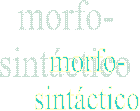 morfo-
sintctico